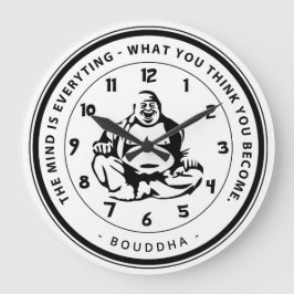 Schöne Wanduhr Buddha-Inspiration
