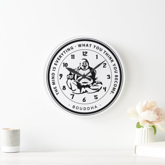 Schöne Wanduhr Buddha-Inspiration (Zuhause)
