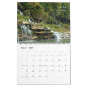 Schöne Wasserfälle Kalender (Mär 2027)
