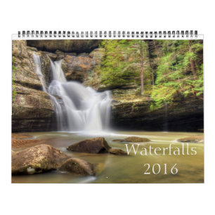 Schöne Wasserfälle Kalender