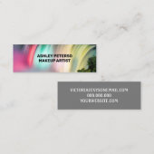 Schöne Wasserfälle Mini Visitenkarte (Vorne/Hinten)