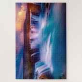 Schöne Wasserfälle Puzzle (Vertikal)