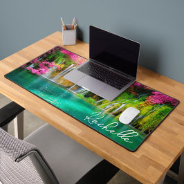 Schöne Wasserfälle Schreibtischunterlage