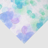 Schöne Wasserfarb-Effekt-Verpackung Seidenpapier (Detail)