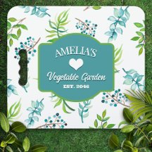 Schöne Wasserfarbe Blumengarten-Kniekissen