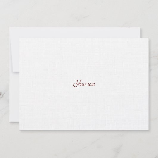 Schöne Wasserfarbe, Blumenrosa, Dankeschön Karte (Rückseite)