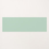 Schöne Wasserfarbe Eukalypt Name Yoga Mat Yogamatte (Rückseite (Horizontal))