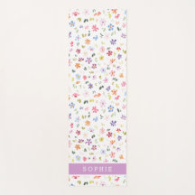 Schöne Wasserfarbe-Floral-Blüten mit individuellem