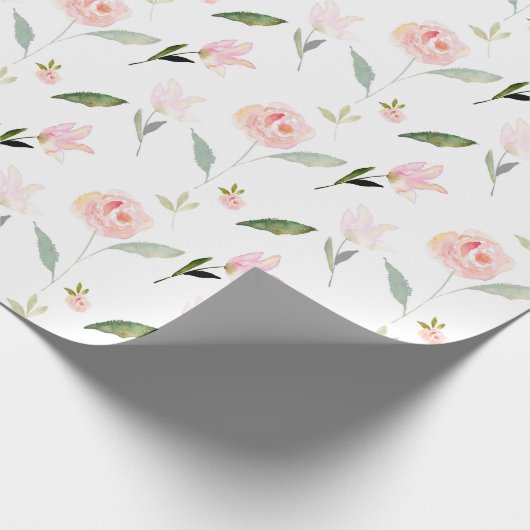 Schöne Wasserfarbe Geschenkpapier (Ecke)