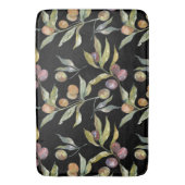 Schöne Wasserfarbe Italienische Olive Muster Schwa Badematte (Vorderseite Vertikal)