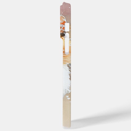 SCHÖNE WASSERFARBE KALICO CAT Case-Mate iPhone HÜLLE (Rückseite / Links)