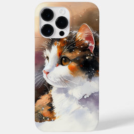 SCHÖNE WASSERFARBE KALICO CAT Case-Mate iPhone 14 PRO MAX HÜLLE