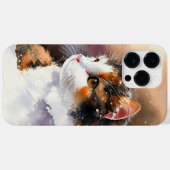 SCHÖNE WASSERFARBE KALICO CAT Case-Mate iPhone HÜLLE (Rückseite (Horizontal))
