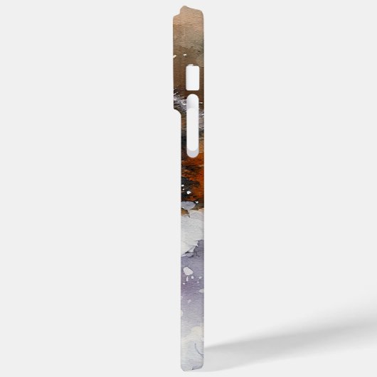 SCHÖNE WASSERFARBE KALICO CAT Case-Mate iPhone HÜLLE (Rückseite / Links)