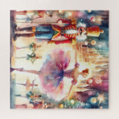 Schöne Wasserfarbe Nutcracker Puzzle (Horizontal)