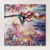 Schöne Wasserfarbe Nutcracker Puzzle (Horizontal)