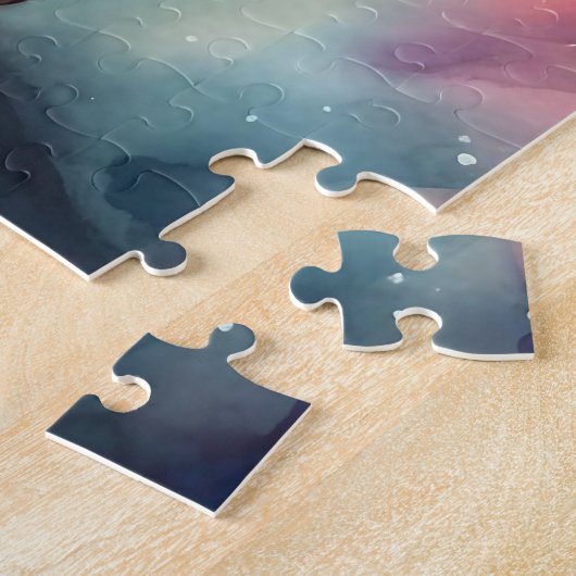 Schöne Wasserfarbe Nutcracker Puzzle (Seite)