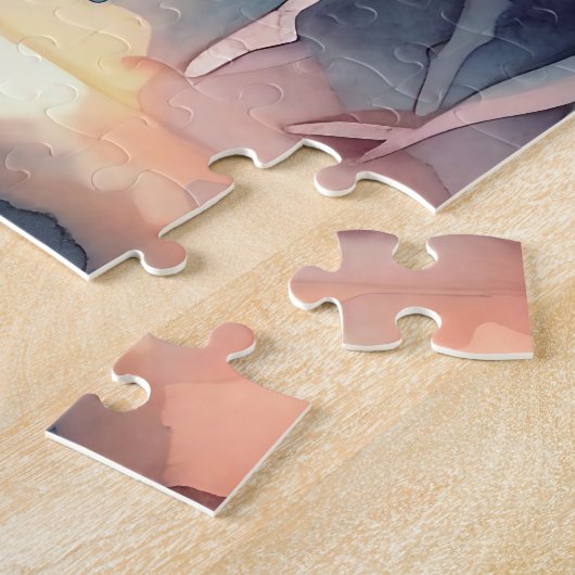 Schöne Wasserfarbe Nutcracker Puzzle (Seite)