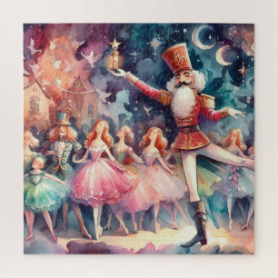 Schöne Wasserfarbe Nutcracker Puzzle