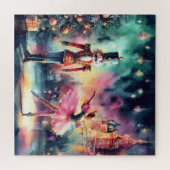 Schöne Wasserfarbe Nutcracker Puzzle (Horizontal)