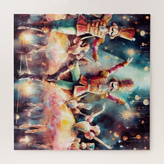 Schöne Wasserfarbe Nutcracker Puzzle (Horizontal)