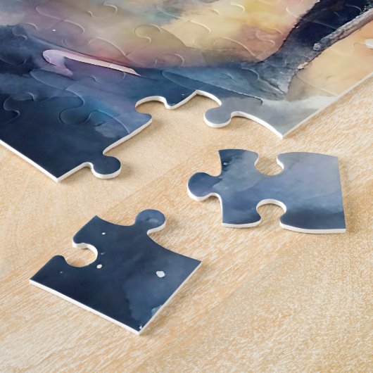 Schöne Wasserfarbe Nutcracker Puzzle (Seite)