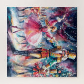 Schöne Wasserfarbe Nutcracker Puzzle (Horizontal)