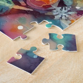 Schöne Wasserfarbe Nutcracker Puzzle (Seite)