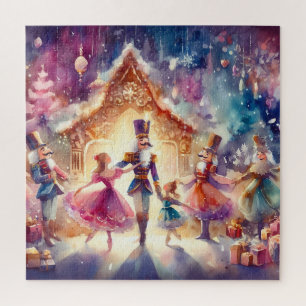 Schöne Wasserfarbe Nutcracker Puzzle