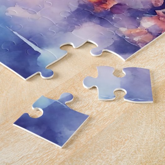 Schöne Wasserfarbe Nutcracker Puzzle (Seite)