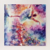 Schöne Wasserfarbe Nutcracker Puzzle (Horizontal)