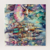 Schöne Wasserfarbe Nutcracker Puzzle (Horizontal)