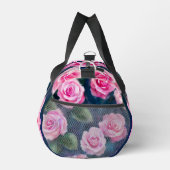 Schöne Wasserfarbe Populäre Rosensammlung Duffle Bag (Rechts)