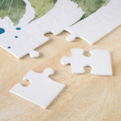 Schöne Wasserfarbe Puzzle (Seite)