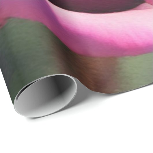 Schöne Wasserfarbe Rosa Rose Moderne Sammlung Geschenkpapier (Rolleneckpunkt)