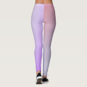 Schöne Wasserfarbe Trendy modisch Leggings (Rückseite)