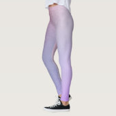 Schöne Wasserfarbe Trendy modisch Leggings (Links)