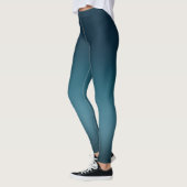 Schöne Wasserfarbe Trendy modisch Leggings (Links)