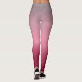 Schöne Wasserfarbe Trendy modisch Leggings (Rückseite)
