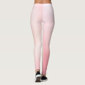 Schöne Wasserfarbe Trendy modisch Leggings (Rückseite)