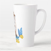 Schöne Wasserfarbe Ukraine Fox und Schmetterling Milchtasse (Rechts)