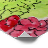 SCHÖNE WASSERFARBE VON HARRIET DAVIDSON POSTER (Ecke)