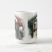 SCHÖNE WASSERFARBEN CHRISTMAS SPANIEL HUND KAFFEETASSE (Mittel)