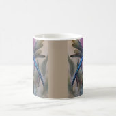 Schöne Wasserfarbendrachenfliege, Tasse des Kaffee (Mittel)