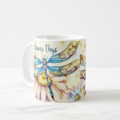 Schöne Wasserfarbendragonfly, Kaffeetasse (Vorderseite Links)