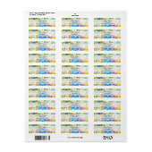 Schöne Wasserfarbenflora (Vorne)