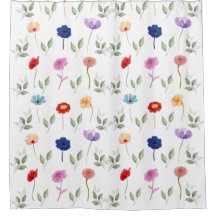 Schöne Wasserfarbenflora