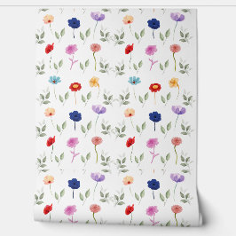 Schöne Wasserfarbenflora Tapete