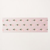 Schöne Wasserfarbenflora Yogamatte (Rückseite (Horizontal))