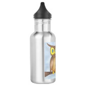 Schöne Wasserfarbenfreunde Edelstahlflasche (Links)